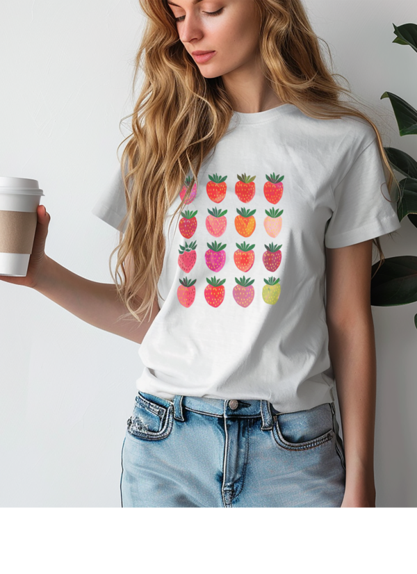 Strawberry Design T-Shirt