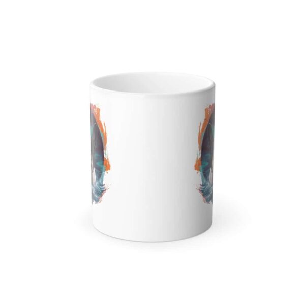 Personalized Mug | Color Morphing Boston Terrier Mug, 11oz - Image 2